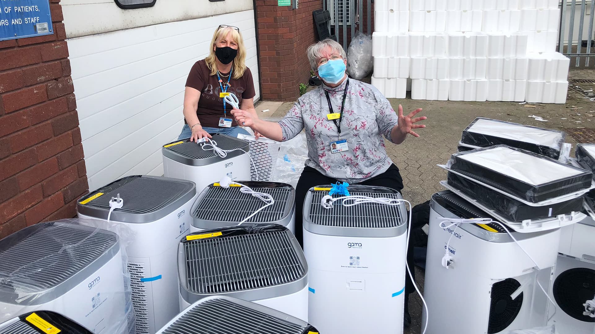 Rediair units at Walsall Healthcare NHS Trust