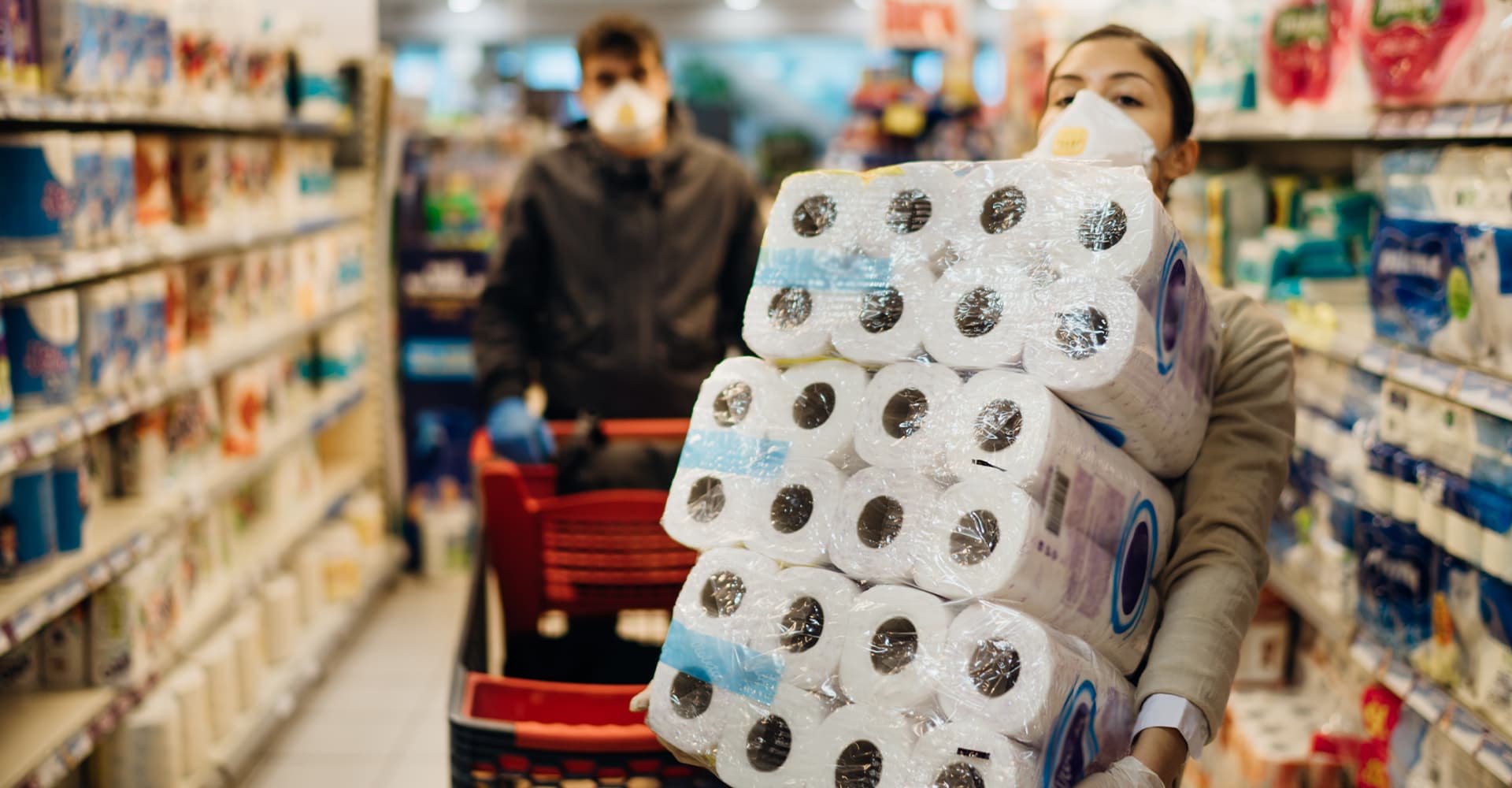 Panic Buying Toilet Roll
